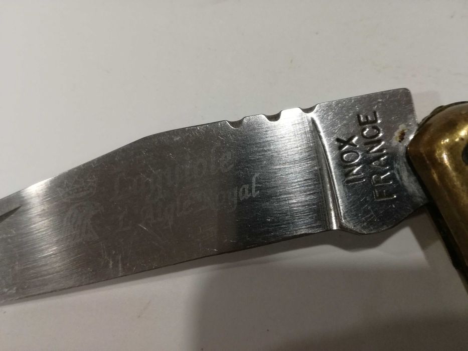 Canivete Coleção "Laguiole L'Aigle Royal-Inox France BP c/ Saca-Rolhas