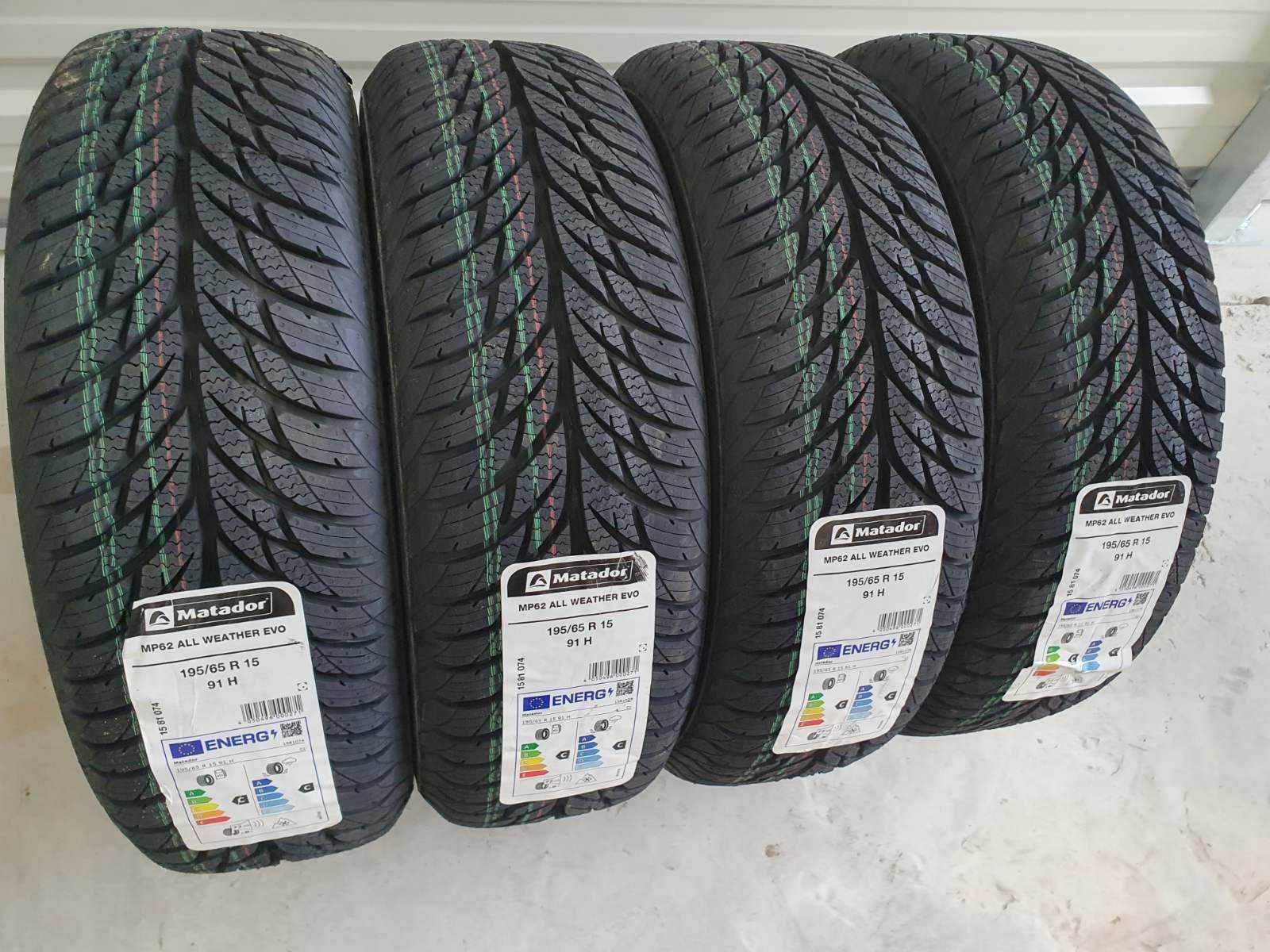 4x Matador Allweather Evo  195/65r15  Nowe 2024r