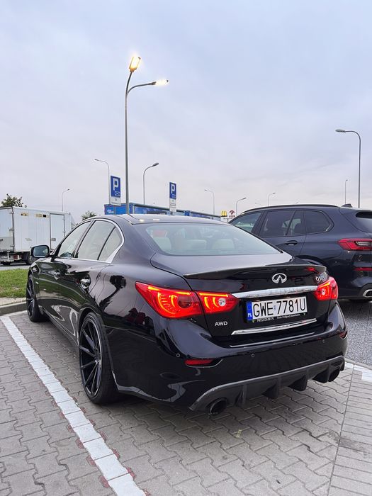 Infiniti Q50S Hybrid AWD Salon Polska 2 kpl kół jasne wnętrze