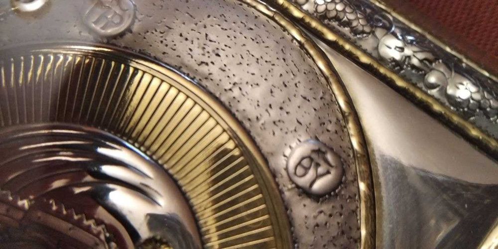 Икона Божьей Матери, фабрика Theodora Argento