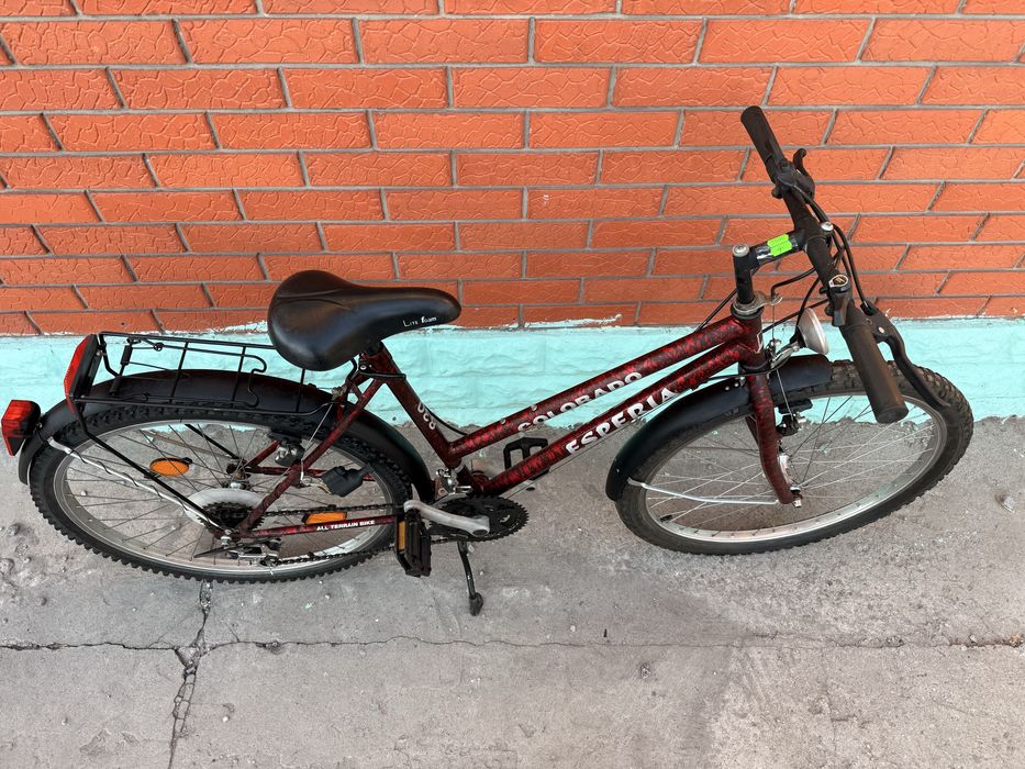 Велосипед Esperia Колёса 26 из Европы Городской открытая рама Shimano