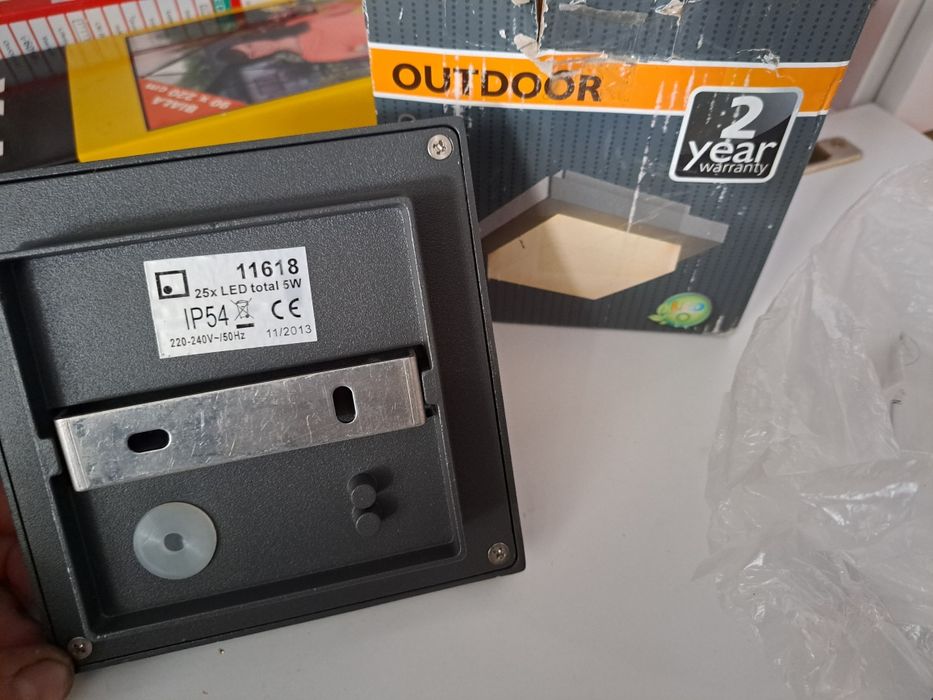 Kinket zewnetrzny led swiatło oswietlenie 5w 25led ip 54