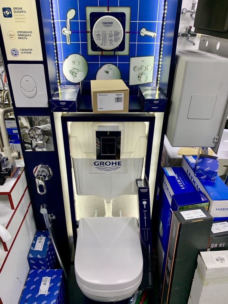 Смеситель кухня ванная грое grohe