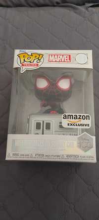 Funko Pop Miles Morales on Subway Car Amazon Exclusive.