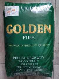 Pellet GOLDEN FIRE 6mm Certyfikowany A1 EN PLUS, Dostawa Gratis