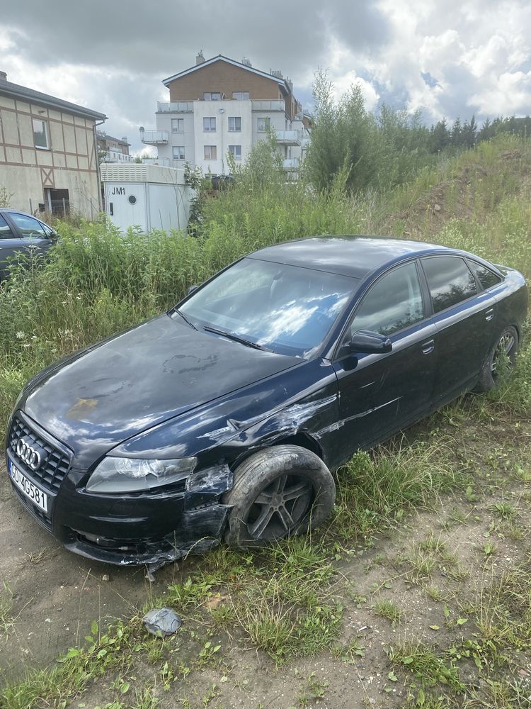 Sprszedam auto po uderzeniu w barjerke audi a6c6 2.0 tdi