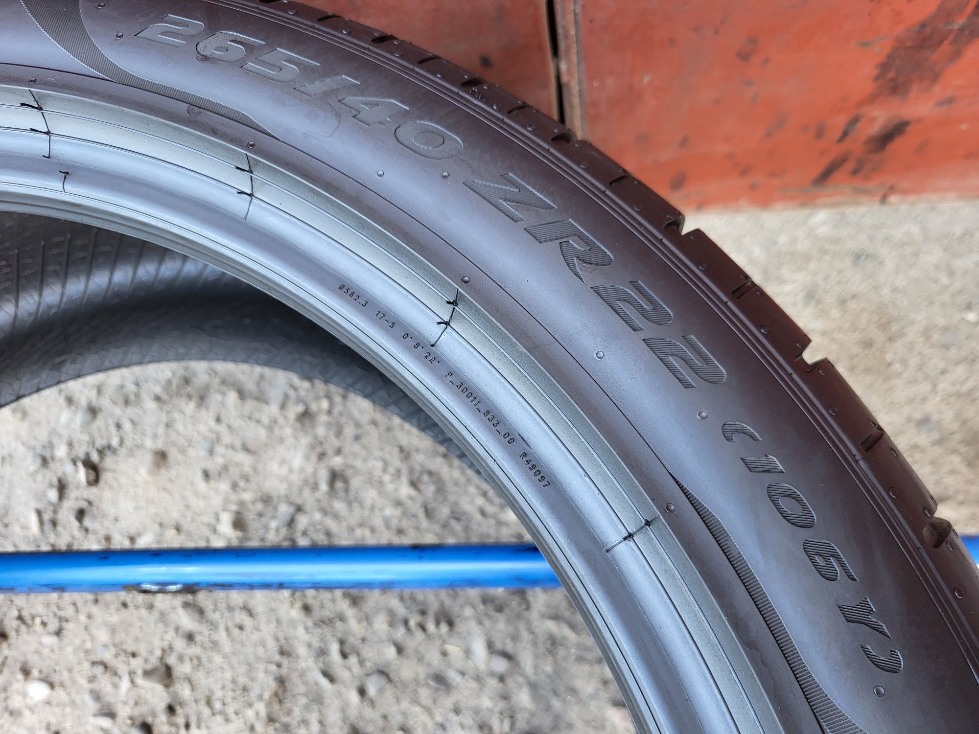 265/40/22 R22 Pirelli PZERO PZ4 JLR 2шт ціна за 1шт шини