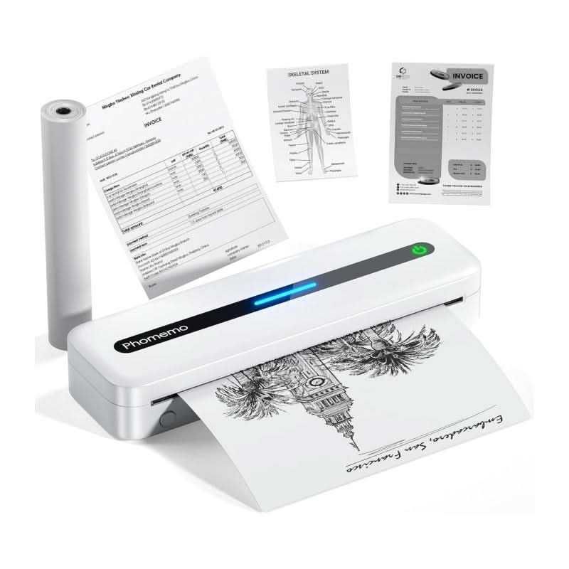Impressora Térmica Phomemo M832 com Papel Térmico