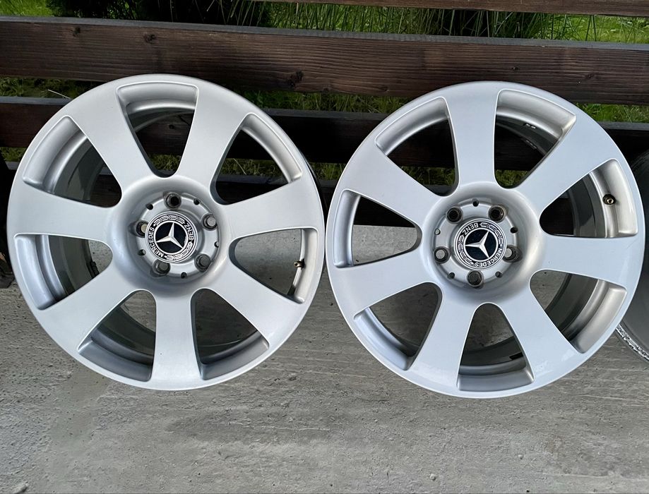 Диски оригінал Mercedes 5x112 R17 ET43 8J 66.6