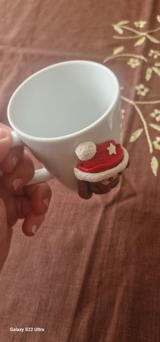 Kubek swiayeczny że zwiarzątkiem