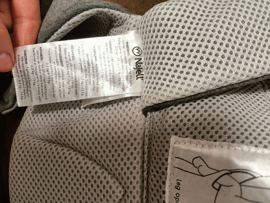 Рюкзак Najell  Швейцарія,новий можна використовувати з народження