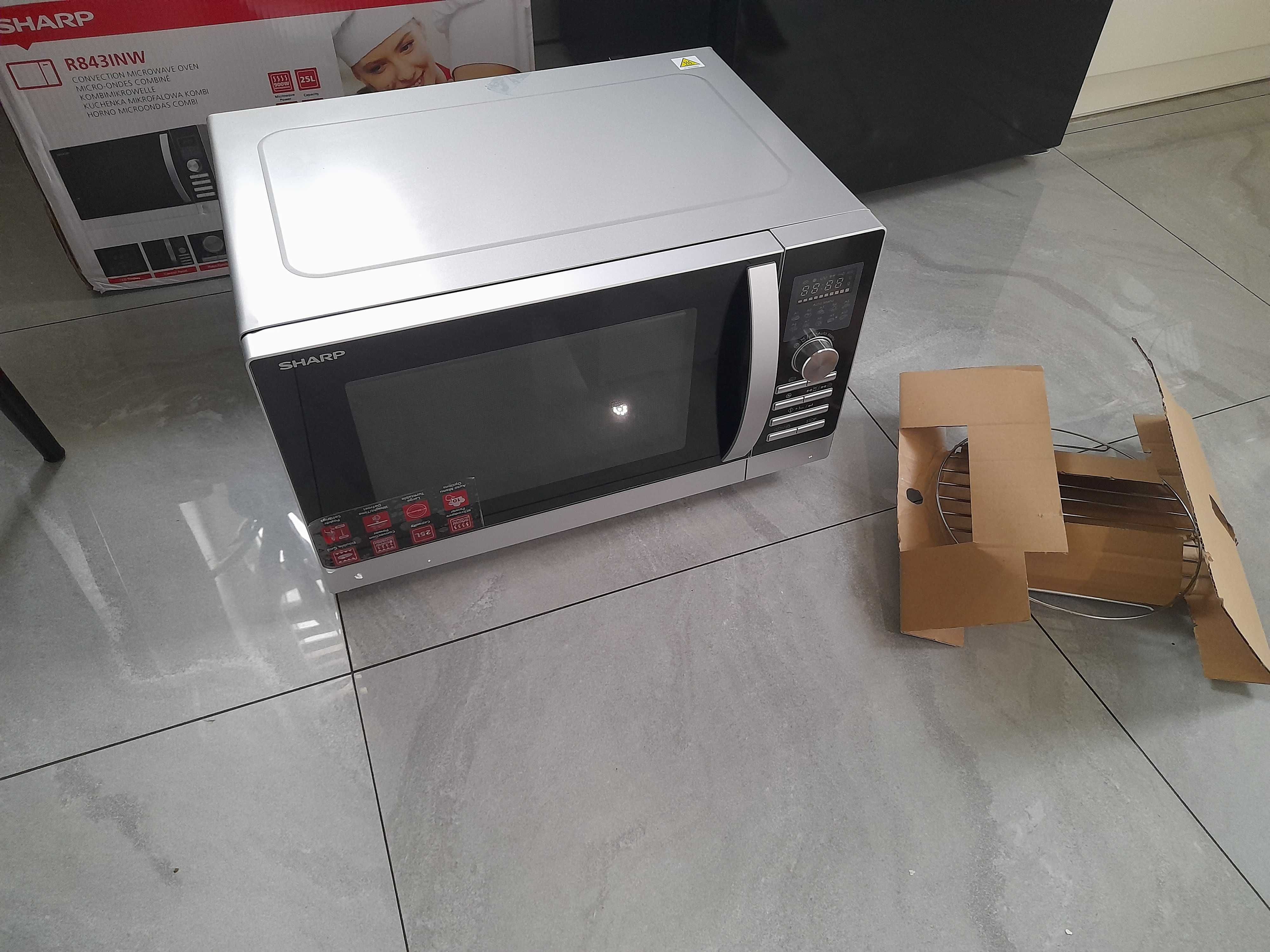 Kuchenka mikrofalowa wolnostojąca Sharp R843INW