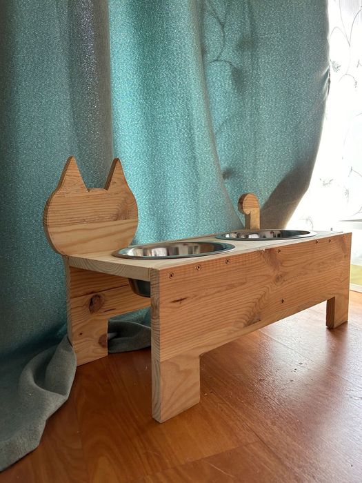 Comedouro e Bebedouro para Gato