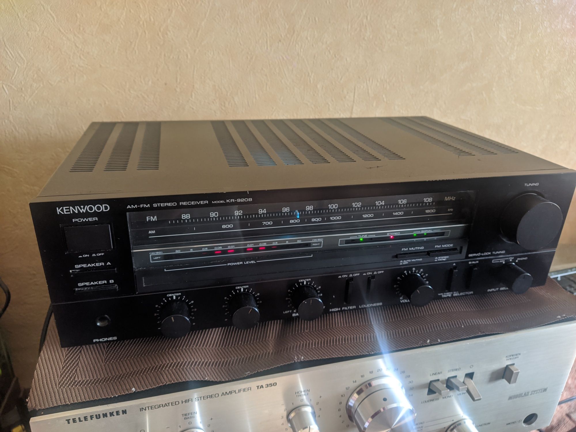 Ресивер (усилитель) Kenwood kr 920b
