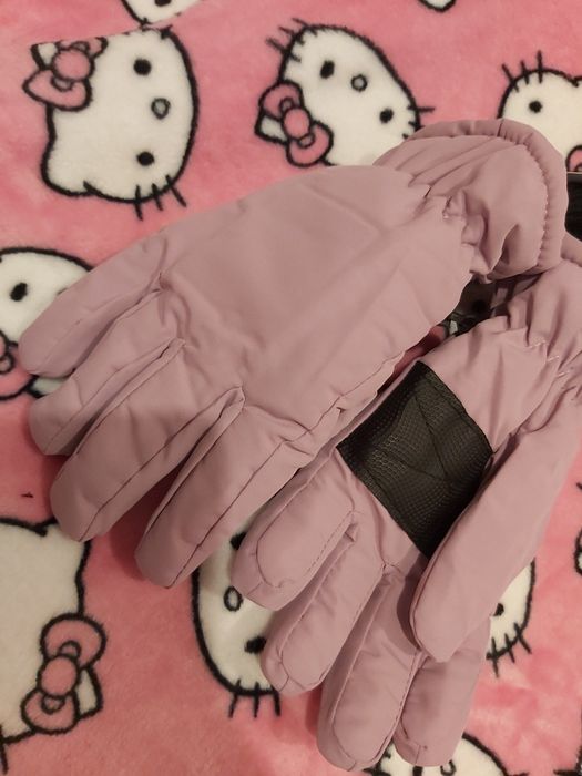 Rękawiczki narciarskie ,Rękawiczki dziewczęce 5-8 lat