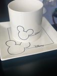 Disney zestaw talerz pojemnik Doniczka