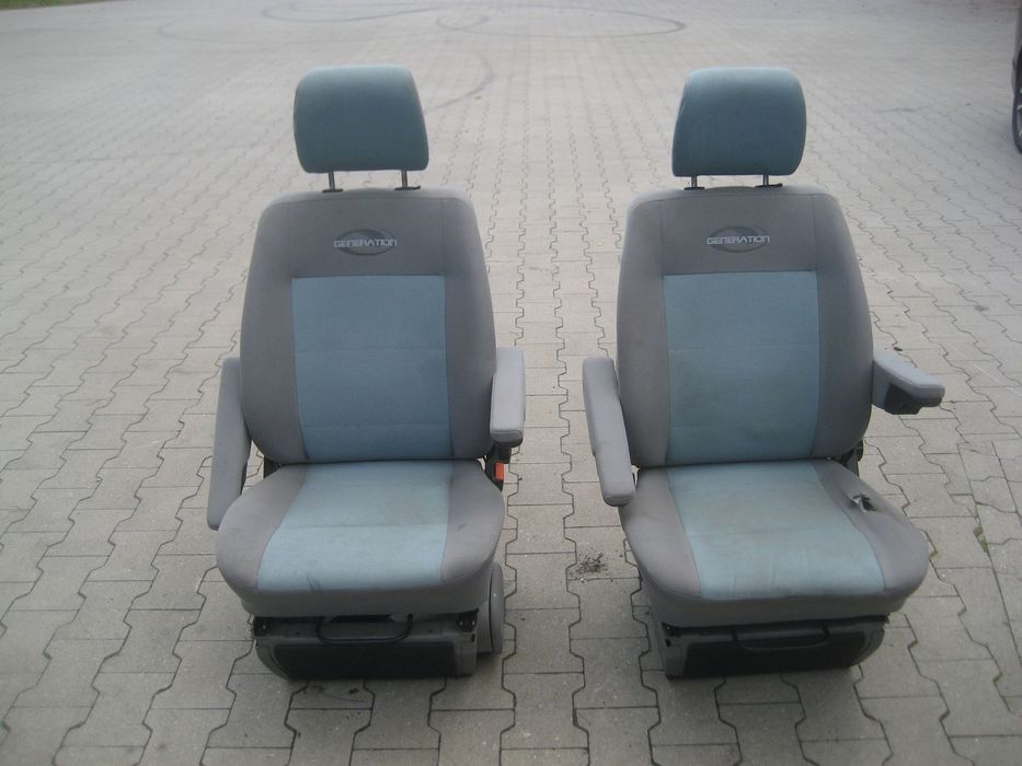 vw t4 lift 00-03r 2,5 tdi multivan siedzenia fotele przód prawy lewy generation