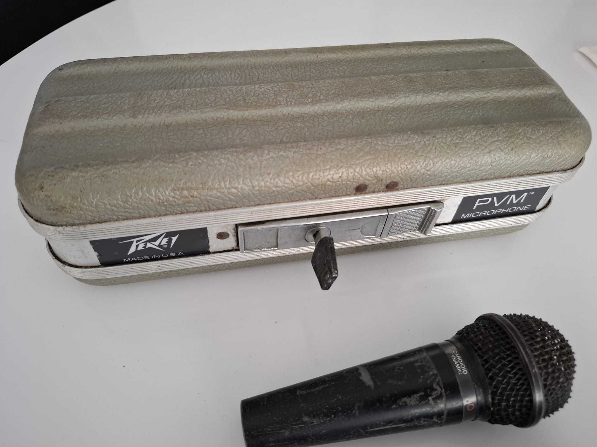 Venda Conjunta 2 Microfones Peavy PVM 380N, PVM 22 Com Caixa