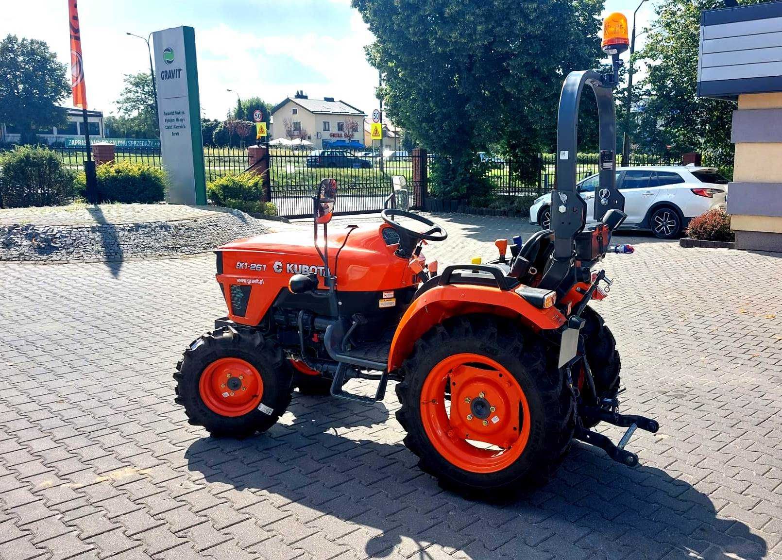 Traktorek ogrodniczy komunalny KUBOTA EK1 261
