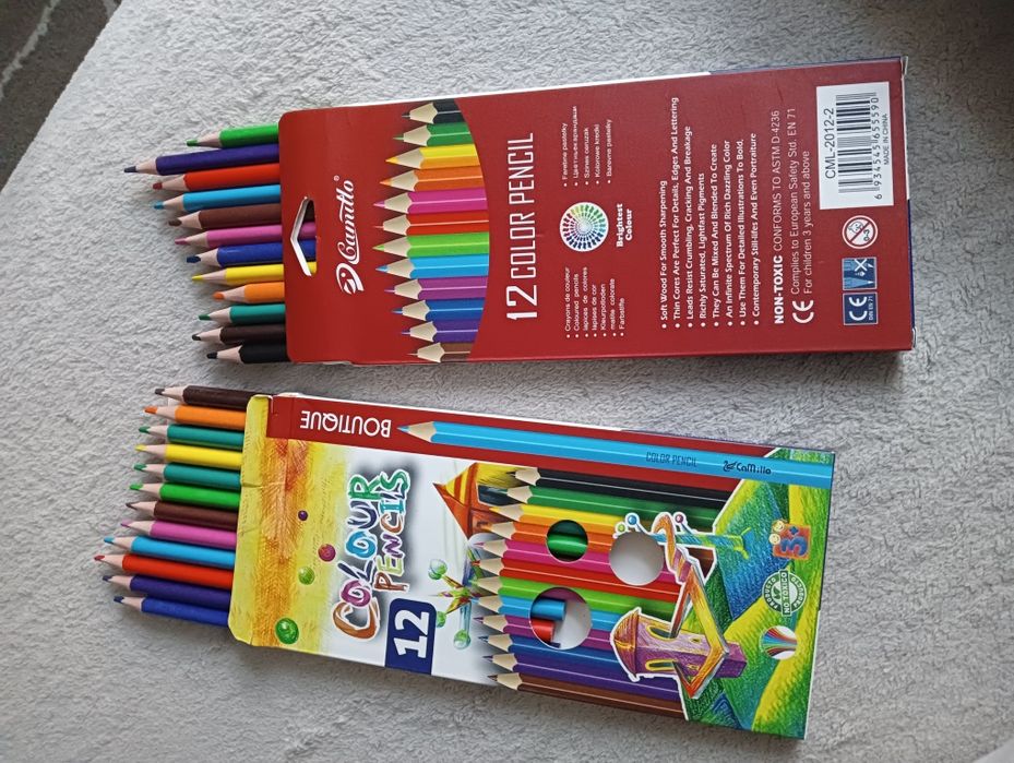 Kredki ołówkowe nowe