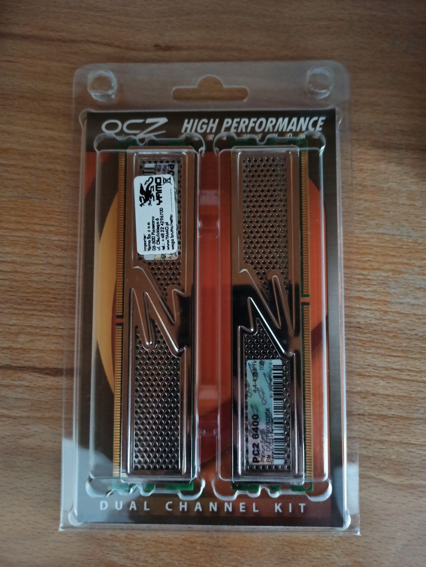 OCZ PC2 6400 Platinum Edition 2x1GB DDR2