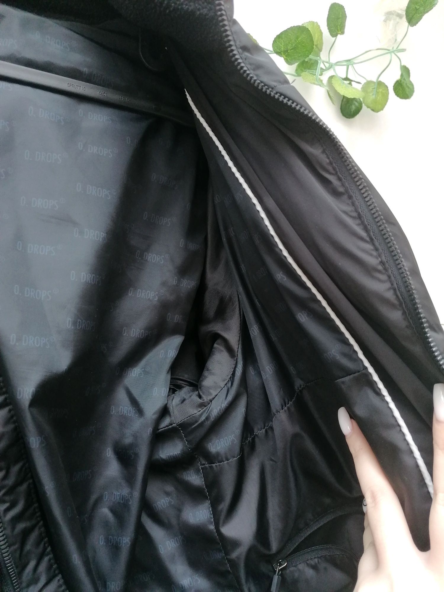 Kispo / Casaco Puffer Preto de Homem