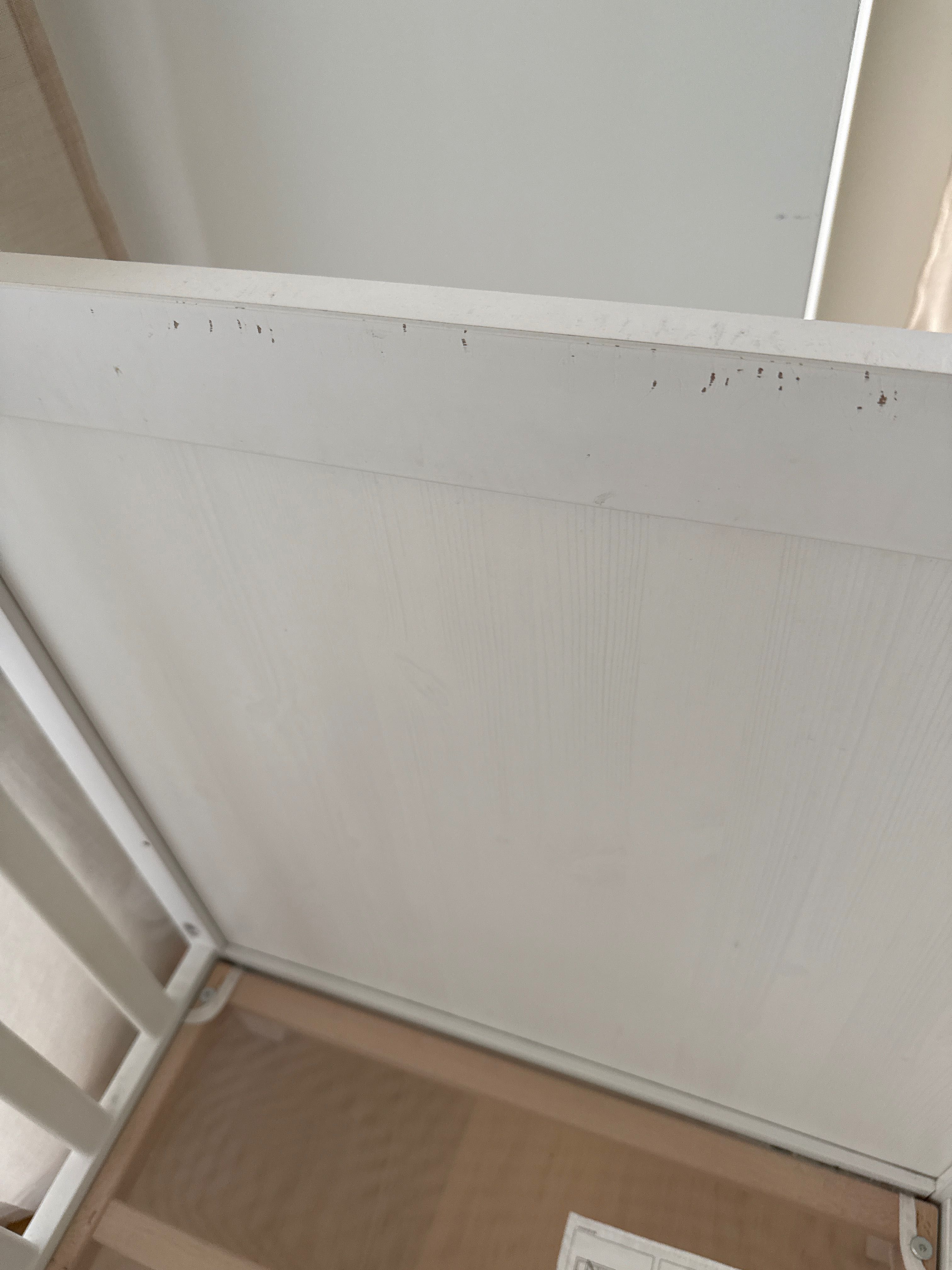 Łóżeczko niemowlęce białe Ikea Sundvik