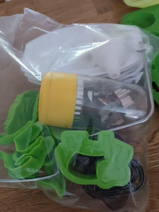 Formy silikonowe ciastek lodu wykrawacze foremki zestaw