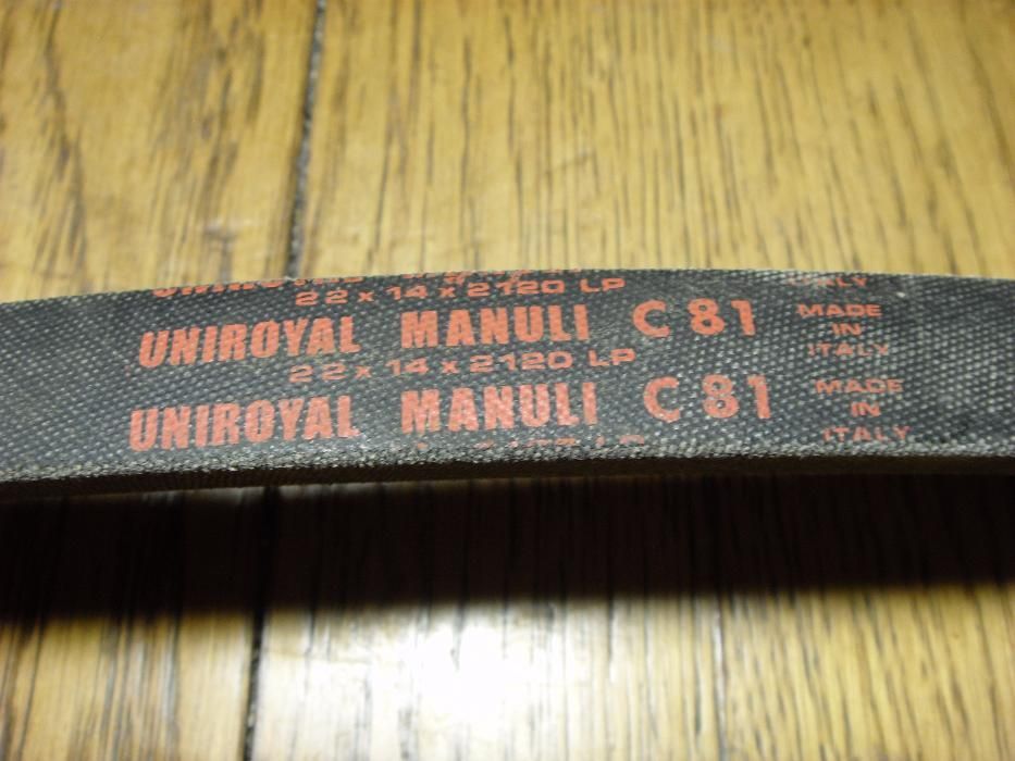 ремни приводные, остатки