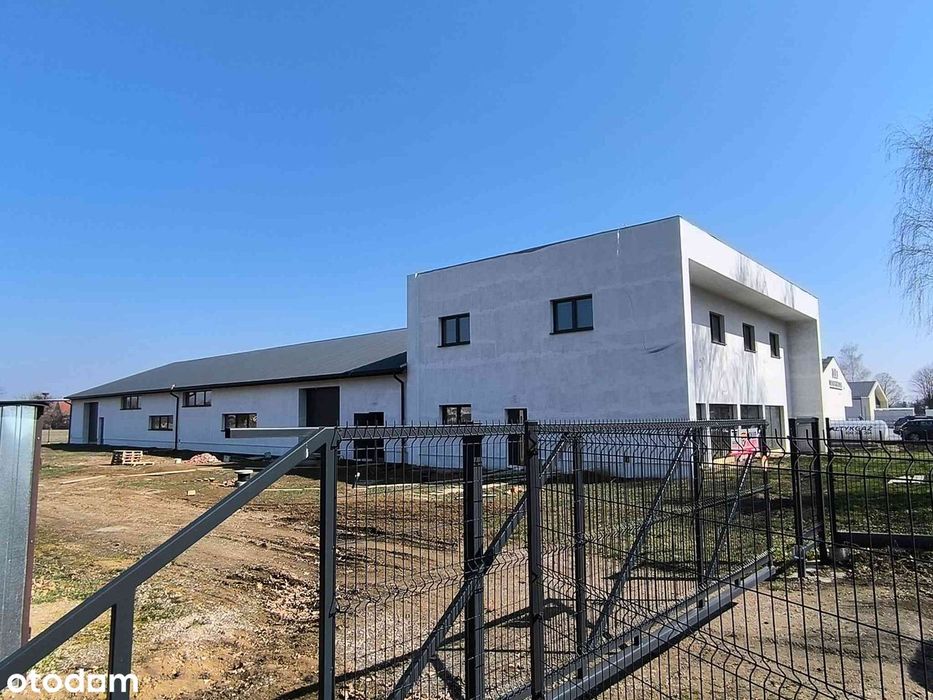 Hala magazynowo-produkcyjna z biurami – Białobrzegi k. Łańcuta,1073 m²