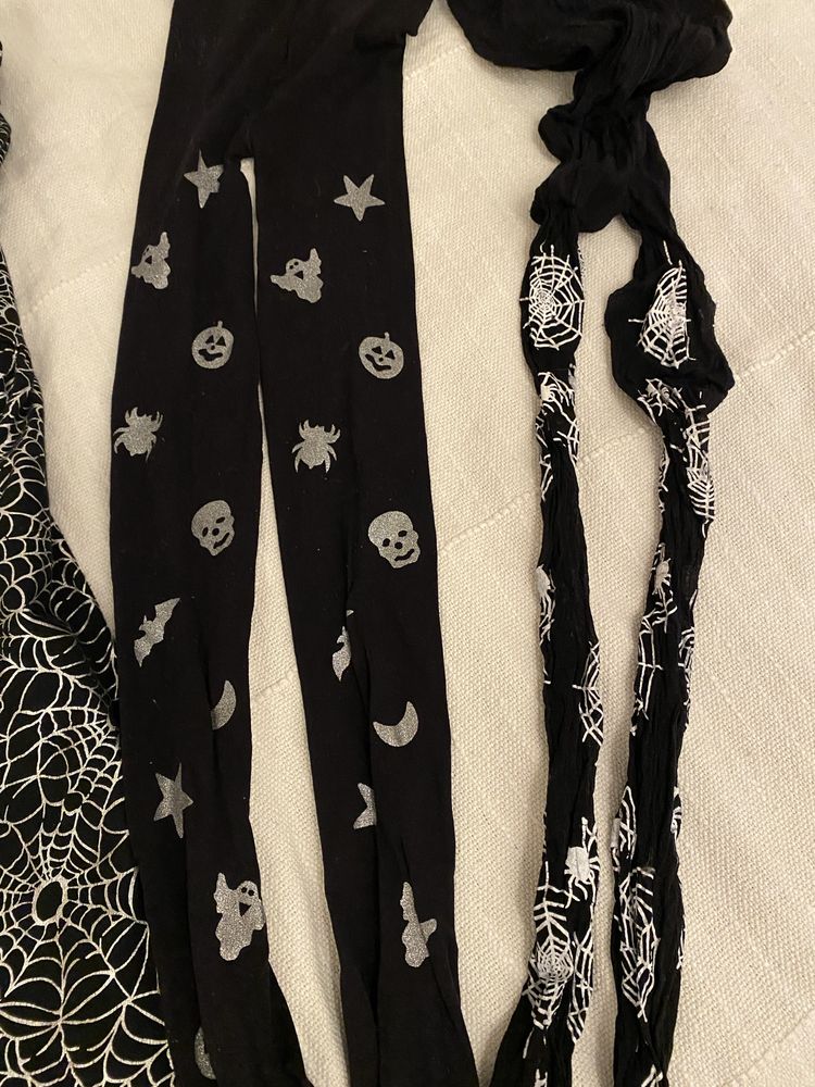 Sukienka  pajeczyna halloween+gratis