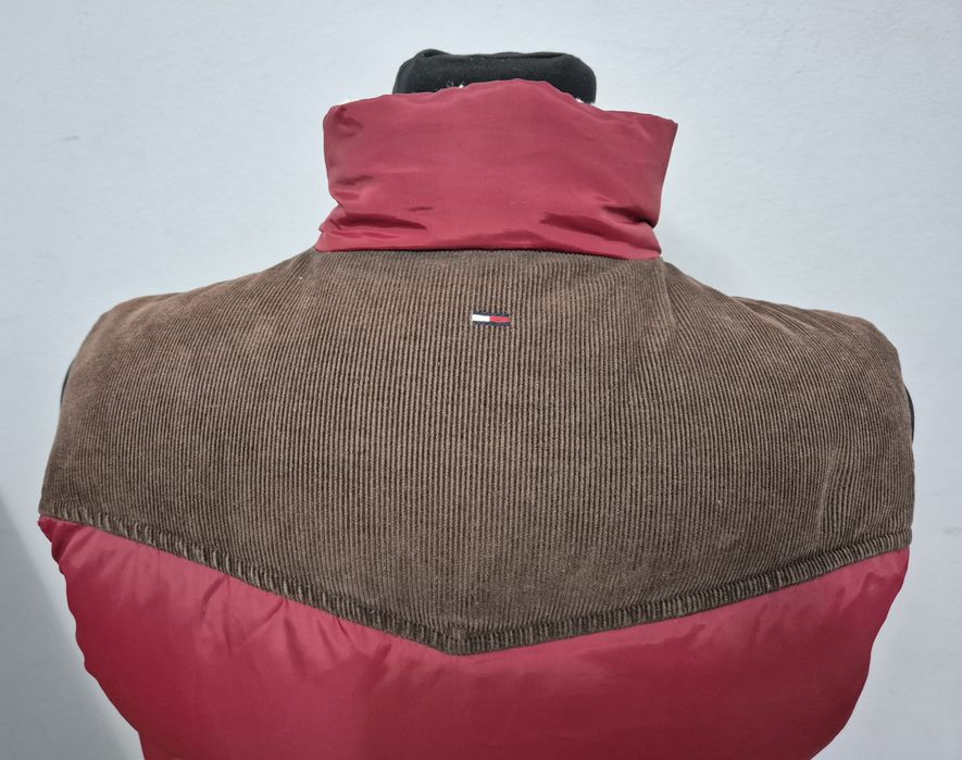 TOMMY HILFIGER roz S męska kamizelka ocieplacz puchowy goose down puch
