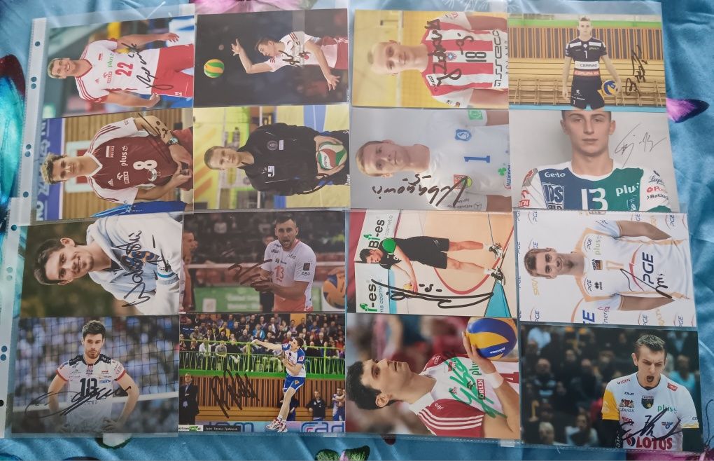 Autografy polskich siatkarzy i siatkarek