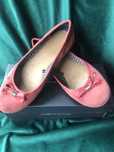 Tommy Hilfiger zamszowe brzoskwiniowe baleriny, rozmiar 38