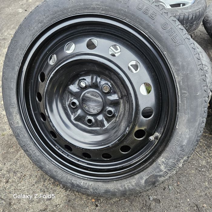 Koło dojazdowe 115/70/16 Toyota Corolla Auris Suzuki SX4 Swift 5x114,3