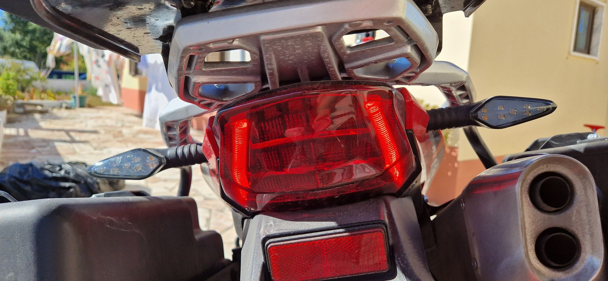 Vortex RX1 125 +Casaco alpinestars e capacete