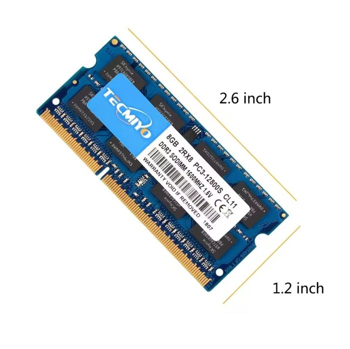 DDR3 8Gb 1600MHz  1.5v ОЗУ для ноутбука