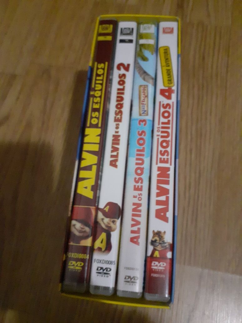 DVD: Coleção Alvin e os Esquilos