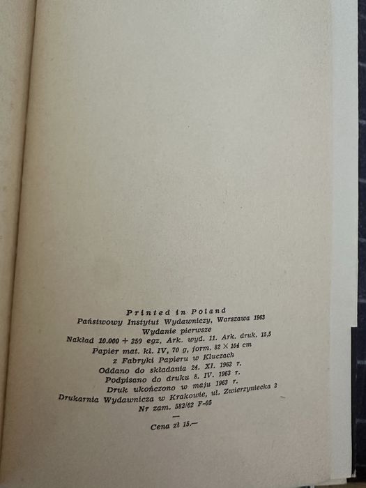 Cierpki smak tarniny. Hermann Stahl