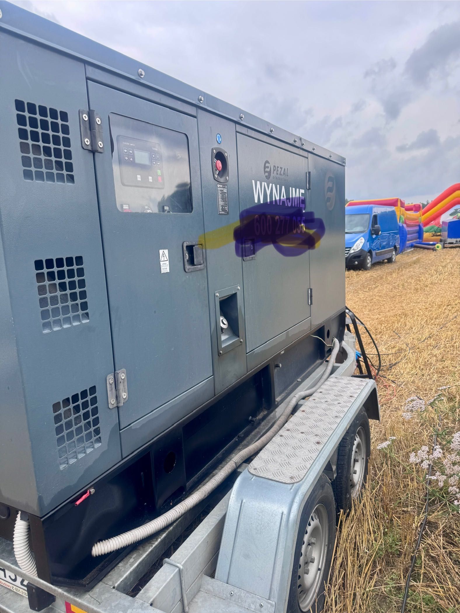 Wynajmę agregat prądotwórczy 80 kW