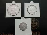 Moedas de prata de 1898 (lote de 3)
