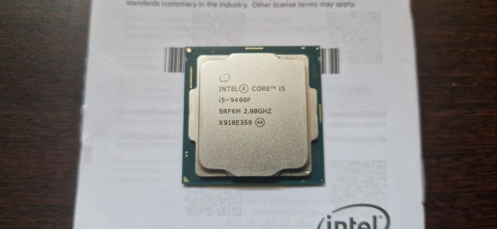 Procesor Intel Core i5-9400F 6 x 2.90 GHz