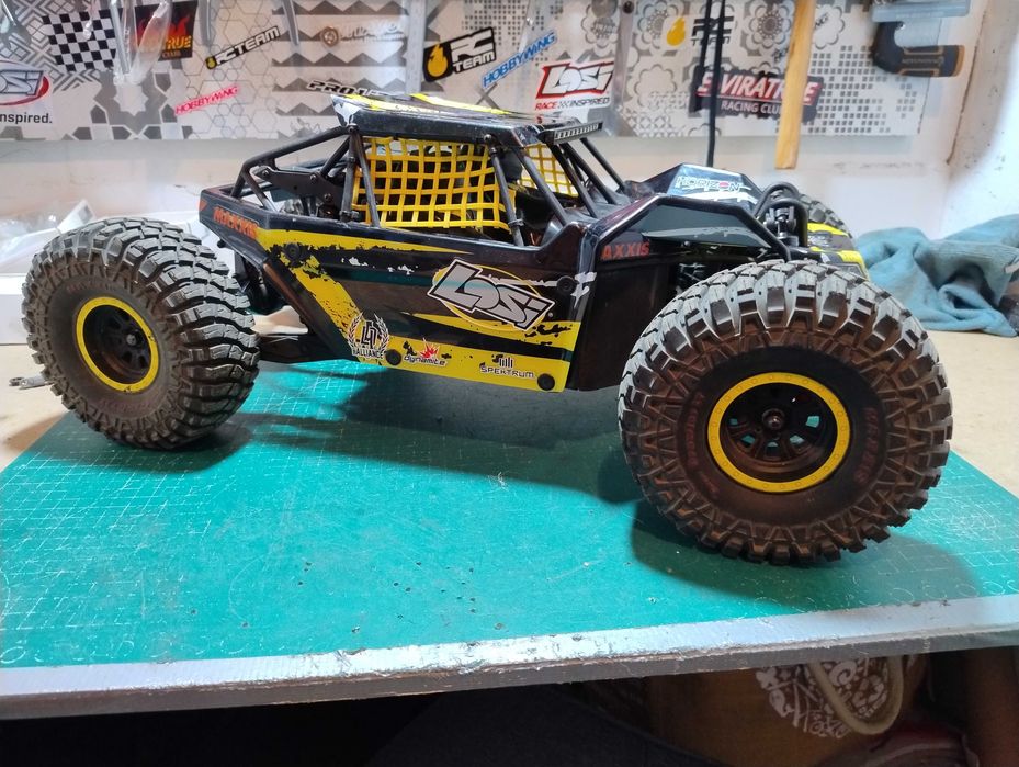 Losi Rock Rey 1/10 model RC offroad Hobbywing MAX10G2 4000kv