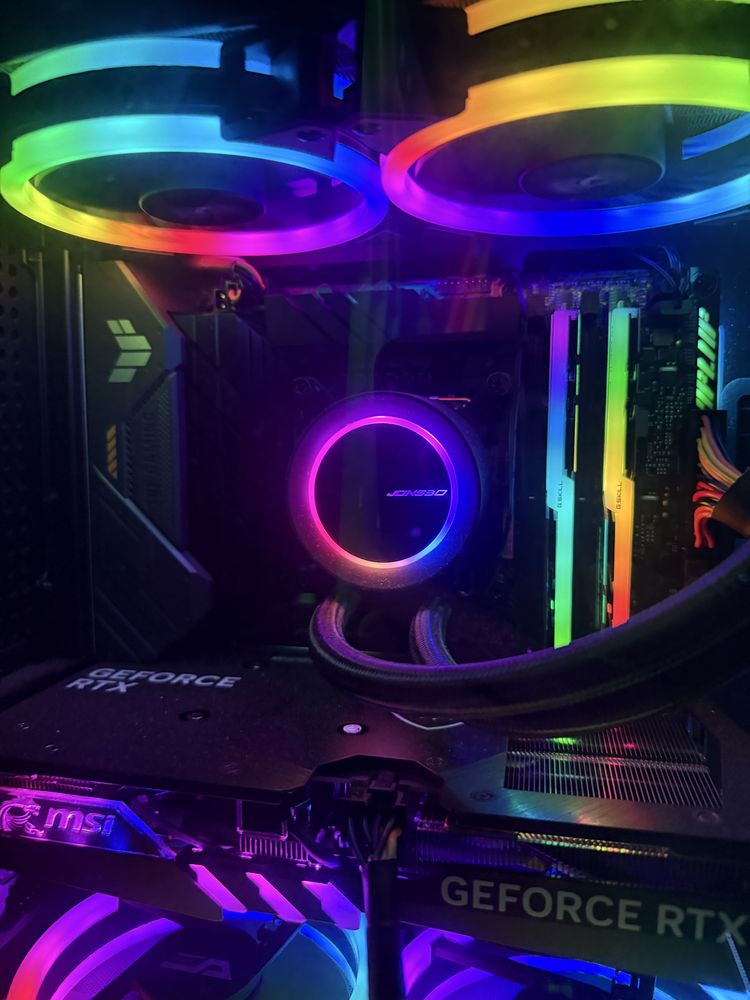 Ігровий компʼютер msi rtx 4060ti, intel i5-12600k, 32 ОЗУ