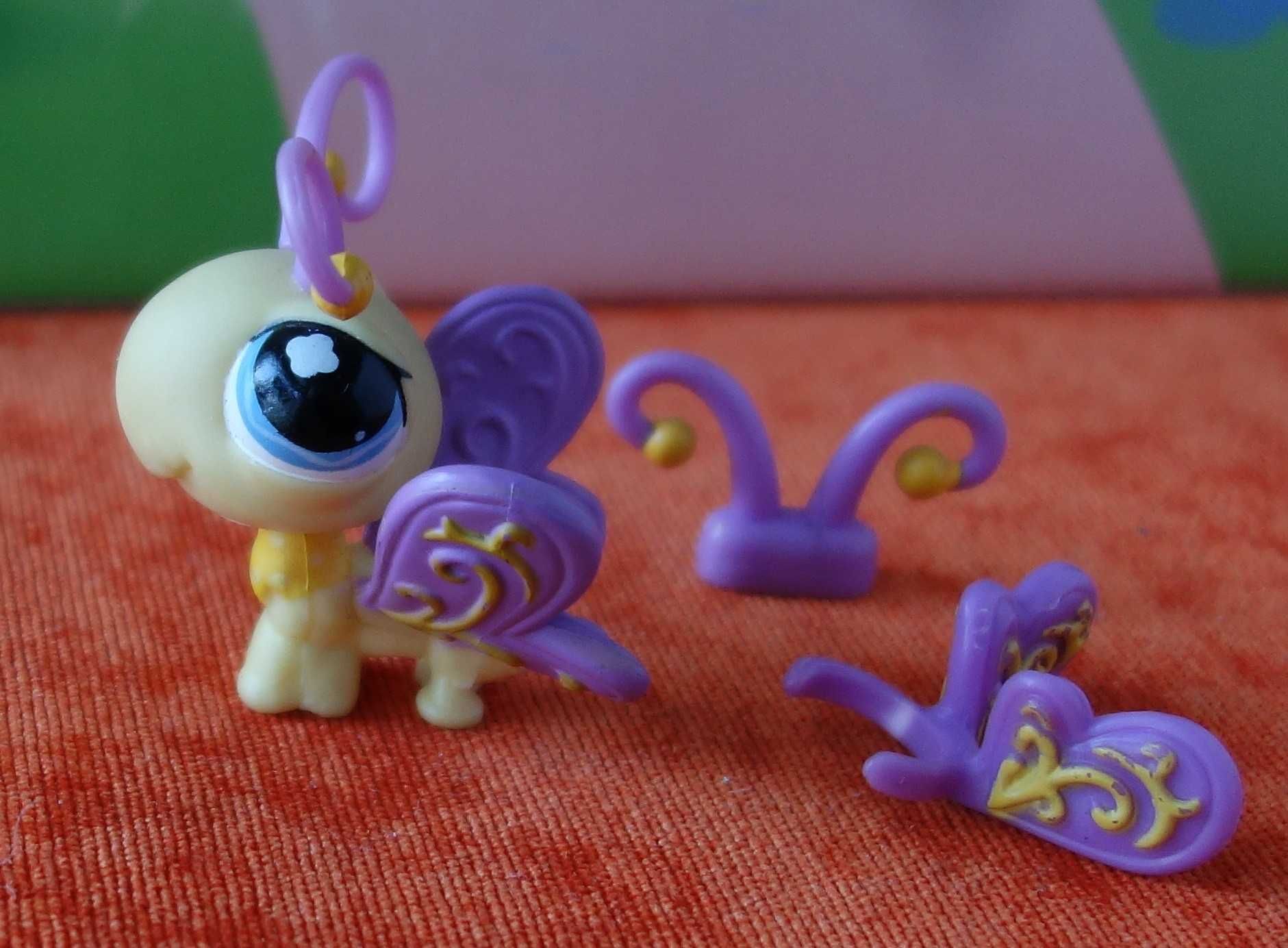 Littlest Pet Shop, LPS - figurka motyl #621 HASBRO