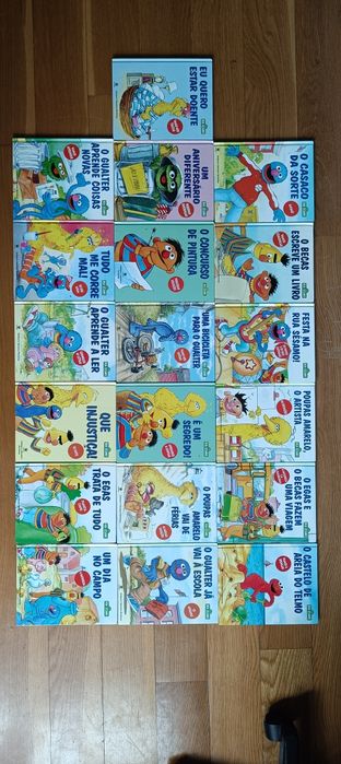 Livros infantis - 3€ cada - Rua Sésamo, Patrulha Pata, Livro da Bondad