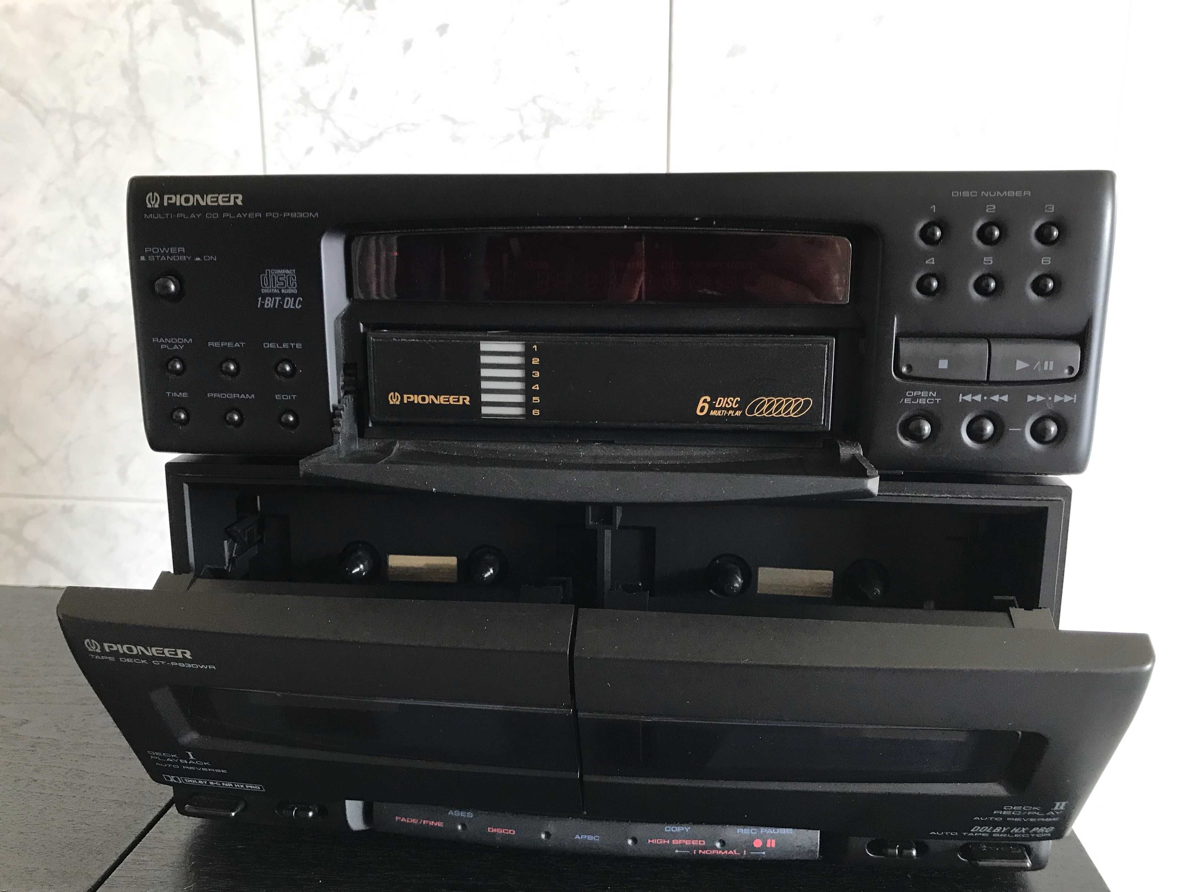 Leitor de CD + Leitor de Cacete - Pioneer