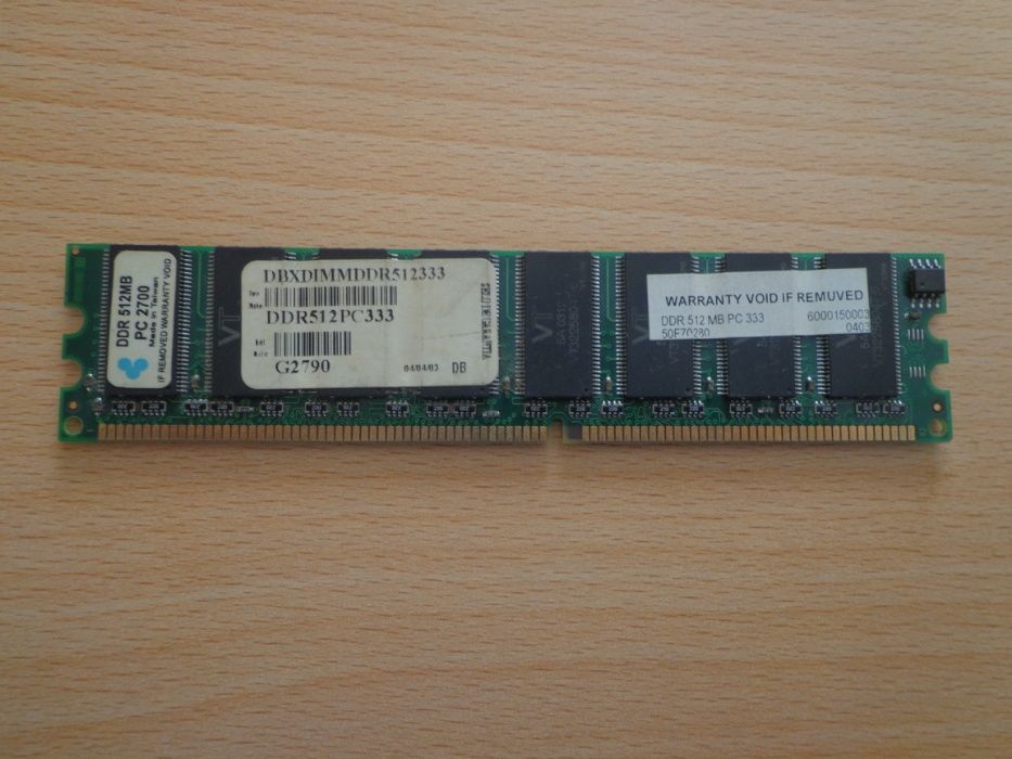 Memória Ram DDR 512MB PC333