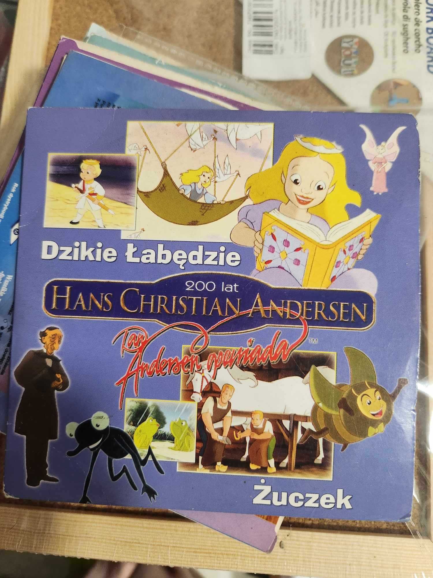 Hans Christian Andersen Żuczek Dzikie Łabędzie płyta VCD 2004