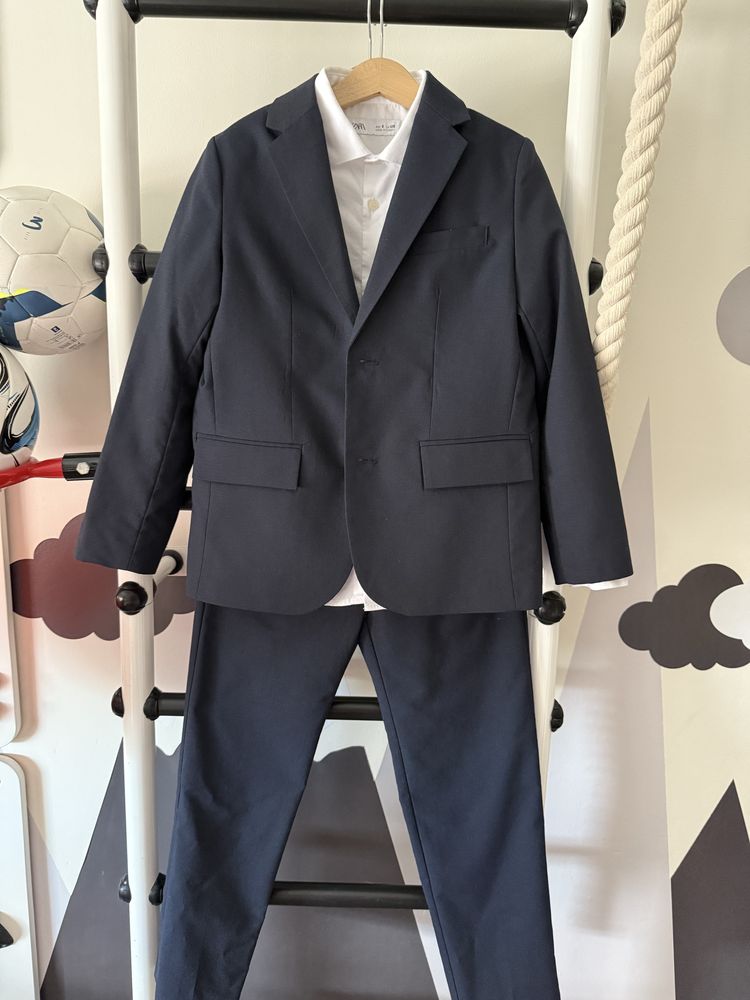 Garnitur dla chłopca komplet Zara rozmiar 128 cm